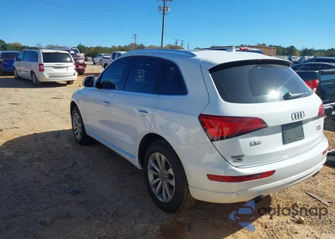 2016 Audi Q5 2.0T Premium из США, поврежденный, VIN WA1L2AFP4GA058029